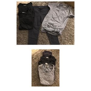 Lot Athleta work out clothes